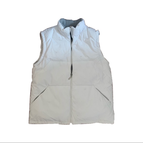 WHITE PUFFER JACKET AND VEST - Picture 2 of 2